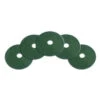 20" Green Heavy Duty Rotary Floor Scrubbing Pads - Case Of 5 -Viper Shop 20 inch green floor scrubbing pads case of 5