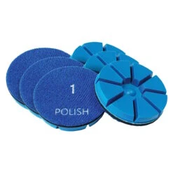 Pioneer Eclipse 3" PowerPolish™ Decorative Floor Polishing & Restoration Discs - Kit Of 6 Discs Of The Same Grit 10 Pioneer Eclipse 3" PowerPolish™ Decorative Floor Polishing & Restoration Discs - Kit Of 6 Discs Of The Same Grit -Viper Shop 3 inch powerpolish polish1 400 grit discs dp310p1k set of 6