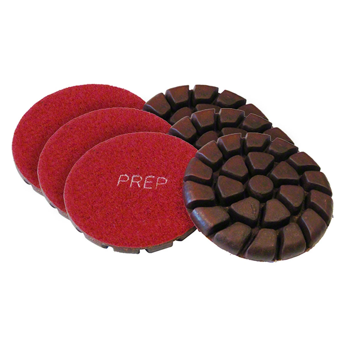 Pioneer Eclipse 3" PowerPolish™ Decorative Floor Polishing & Restoration Discs - Kit Of 6 Discs Of The Same Grit 3 Pioneer Eclipse 3" PowerPolish™ Decorative Floor Polishing & Restoration Discs - Kit Of 6 Discs Of The Same Grit - Image 3
