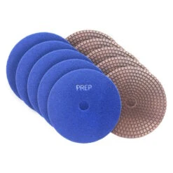 Pioneer Eclipse 5" PowerPolish™ Decorative Floor Polishing Discs - Kit Of 10 Discs Of The Same Grit -Viper Shop 5 inch powerpolish prep discs dp311prk set of 6