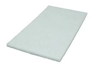 12" X 18" White Square Floor Buffing & Scrubbing Pads - Case Of 5 2 12" X 18" White Square Floor Buffing & Scrubbing Pads - Case Of 5 - Image 2