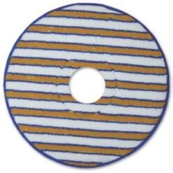 14" Auto Scrubber Microfiber Bonnet (Blue, Orange & White)