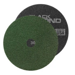 Black Diamond 3000 Grit Green Concrete & Natural Stone Floor Prep Pads (12" - 28" Round) - Case Of 2
