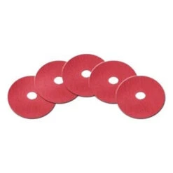 10" Red Floor Scrubbing Pads - Case Of 5