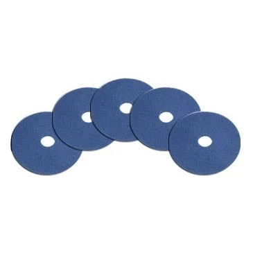 13" Blue Commercial Floor Wax Cleaning Pads - Case Of 5 1 13" Blue Commercial Floor Wax Cleaning Pads - Case Of 5