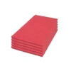 14" X 24" Red Rectangular Floor Scrubbing & Buffing Pads - Case Of 5 -Viper Shop case of 14 x 24 inch red pads