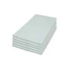 14" X 24" White Rectangular Polishing & Buffing Pads - Case Of 5