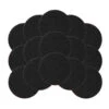 6.5" Black Baseboard & Floor Wax Stripping Pads - Case Of 15 4 6.5" Black Baseboard & Floor Wax Stripping Pads - Case Of 15 -Viper Shop case of 15 black 6 5 pads