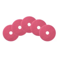 Flamingo™ Auto Scrubber Floor Cleaning Pads - Round (14" - 20") - Cases Of 5