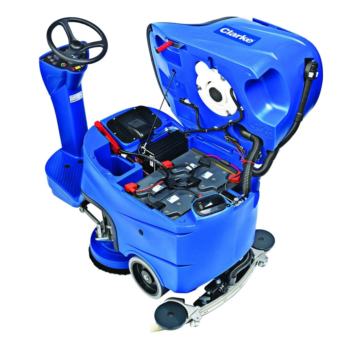 Clarke® Focus® II MicroRider™ Auto Floor Scrubber (26" Or 14" X 28" Deck Options) - 21 Gallons 3 Clarke® Focus® II MicroRider™ Auto Floor Scrubber (26" Or 14" X 28" Deck Options) - 21 Gallons - Image 3