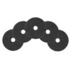 10" Black Floor Stripping Pads - Case Of 5