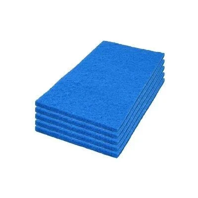 14" X 28" Blue Medium Duty Floor Scrubbing Pads - Case Of 5 1 14" X 28" Blue Medium Duty Floor Scrubbing Pads - Case Of 5