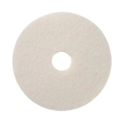 17" White Commercial Floor Buffing Pads - Case Of 5 -Viper Shop cleanfreak 17 inch white super polishing floor pad 401217