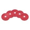 20" Red Floor Buffing & Scrubbing Pads - Case Of 5 -Viper Shop cleanfreak 20 inch round red floor scrubbing pads case of 5