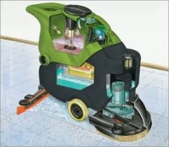 IPC Eagle CT40 Brush Driven 20" Auto Scrubber W/ Brush - 10 Gallons -Viper Shop ct40 scrubber pic4