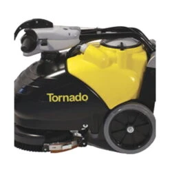 Tornado® BD 14/4 Cordless 14" Automatic Floor Scrubber W/ Brush - 3.5 Gallons 6 Tornado® BD 14/4 Cordless 14" Automatic Floor Scrubber W/ Brush - 3.5 Gallons -Viper Shop folded handle on the tornado bd 14 4 floor scrubber