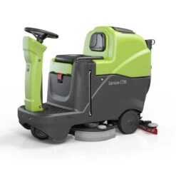 IPC Eagle CT80 Compact Ride On Automatic Floor Scrubber (24" Scrub Deck) - 21 Gallons