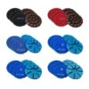 Pioneer Eclipse 3" PowerPolish™ Decorative Floor Polishing & Restoration Discs - Kit Of 6 Discs Of The Same Grit -Viper Shop pioneer eclipse 3 inch powerpolish diamond discs group shot sets of 6