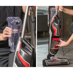Sanitaire® HydroClean® Hard Floor Washer & Upright Vacuum 7 Sanitaire® HydroClean® Hard Floor Washer & Upright Vacuum -Viper Shop removeable tanks on the sanitaire hydroclean hard floor washer