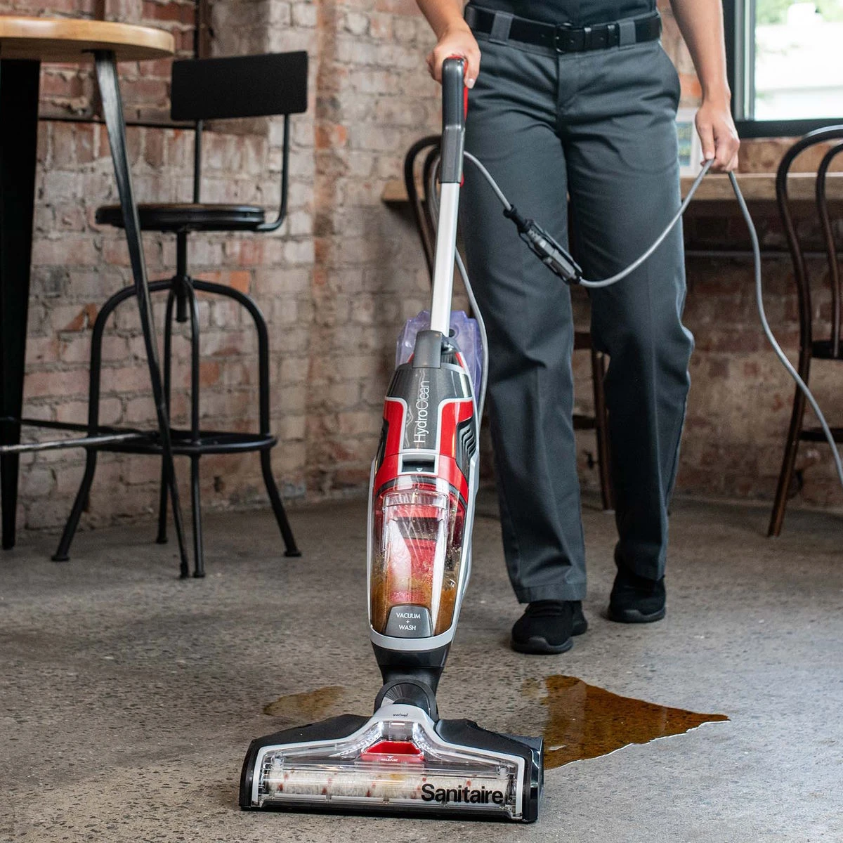 Sanitaire® HydroClean® Hard Floor Washer & Upright Vacuum 2 Sanitaire® HydroClean® Hard Floor Washer & Upright Vacuum - Image 2