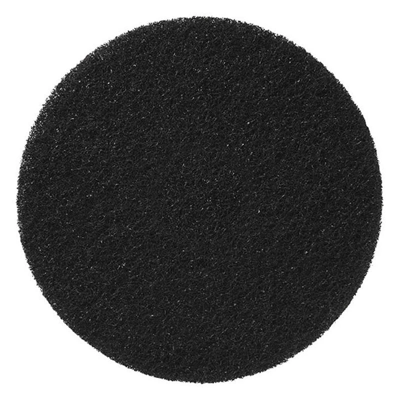 6.5" Black Baseboard & Floor Wax Stripping Pads - Case Of 15 2 6.5" Black Baseboard & Floor Wax Stripping Pads - Case Of 15 - Image 2