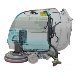 Tennant® T300e 20" Walk Behind Automatic Floor Scrubber W/ Pad Driver (Pad Assist & Traction Drive Options) - 11 Gallons -Viper Shop tennant t300e 20 floor scrubber illustration a0856988 ecb1 4b23 856c c82cd7b7eebc