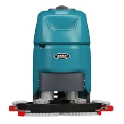 Tennant® T390 Self-Propelled 28" Walk Behind Automatic Floor Scrubber W/ Pad Drivers - 17 Gallons -Viper Shop tennant t390 28 in scrubber front