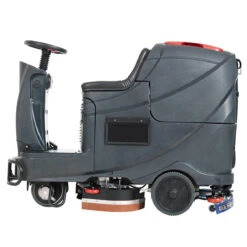 Viper AS710R™ 28" Rider Floor Scrubber - 32 Gallons -Viper Shop viper as710r 28 rider scrubber profile left