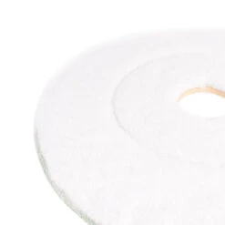 20" Microfiber Floor Burnishing Bonnet Pads - Case Of 2 -Viper Shop white microfiber pad