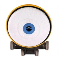 20" Microfiber Floor Burnishing Bonnet Pads - Case Of 2 -Viper Shop white microfiber pad installed